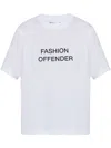Victoria Beckham White 'david's Wife' Slogan T-shirt In White