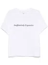 Victoria Beckham White T-shirt With Slogan Lettering On The Front