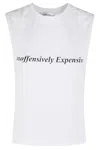 Victoria Beckham Be Honest T-shirt In White Inoffensively Expensive