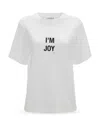 Victoria Beckham Slogan T-shirt In Multi