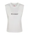 Victoria Beckham Be Honest T-shirt In White
