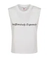 Victoria Beckham Be Honest T-shirt In White