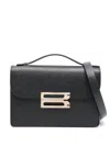 Victoria Beckham Small Leather Tote Bag In Black