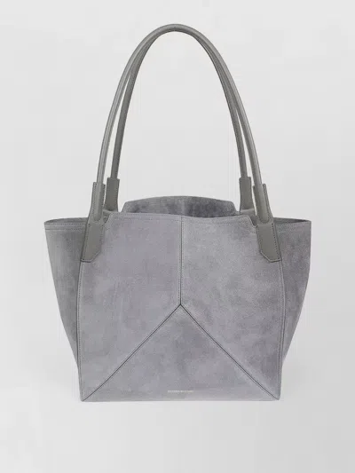 Victoria Beckham Soft Mini Tote Bag Geometric Design