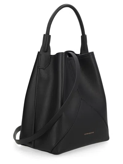 Victoria Beckham Sophisticated Handbag - Mini Design In Black