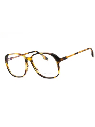 Victoria Beckham Sophisticated Oval Eyeglasses For Women In Brown