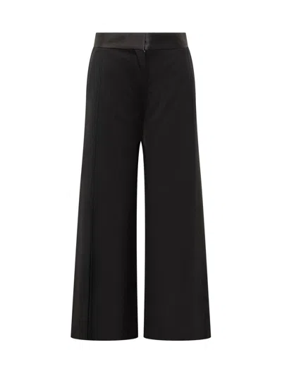 Victoria Beckham Sophisticated Tailored Trousers In Black