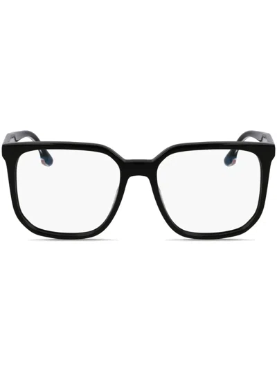 Victoria Beckham Square-frame Glasses In Black