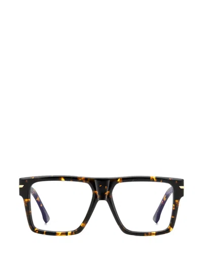 Victoria Beckham Square-frame Glasses In Black