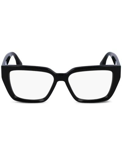 Victoria Beckham Square-frame Glasses In Black