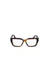 Victoria Beckham Square-frame Glasses In Black