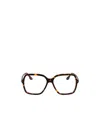 Victoria Beckham Square-frame Glasses In Brown