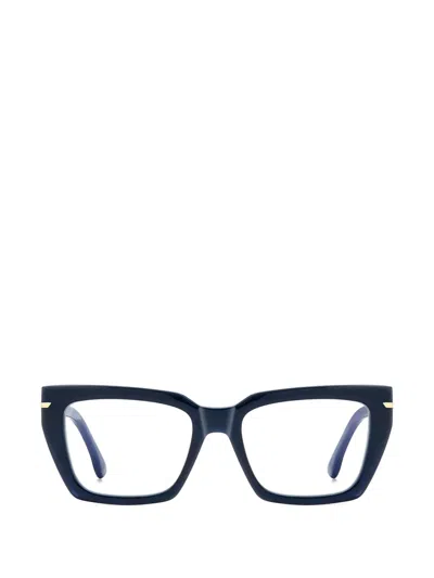 Victoria Beckham Square-frame Glasses In Neutral