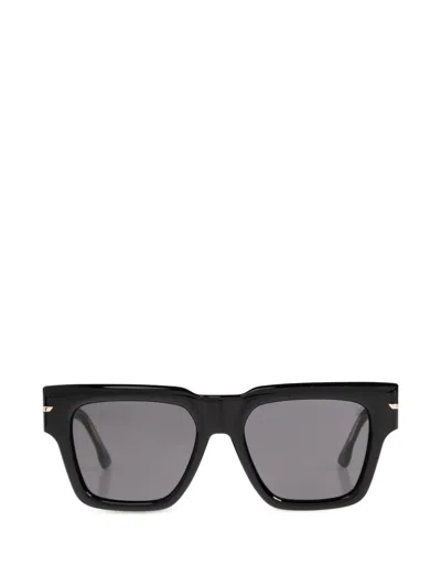 Victoria Beckham Square Frame Sunglasses In Black