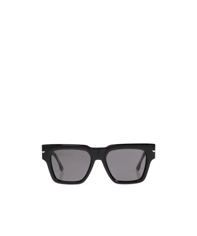 Victoria Beckham Square Frame Sunglasses In Black