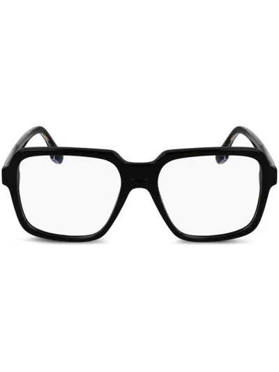 Victoria Beckham Square-frame Glasses In Black