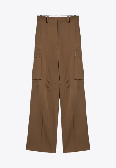 VICTORIA BECKHAM STRAIGHT-LEG CARGO PANTS