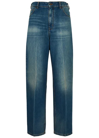Victoria Beckham Straight-leg Jeans In Denim