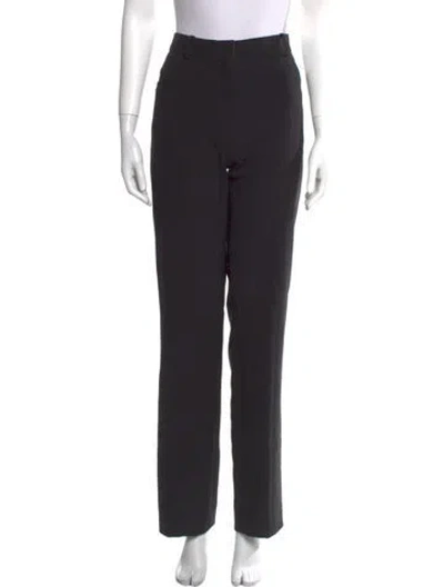 Pre-owned Victoria Beckham Straight Leg Pants W/ Tags In Black