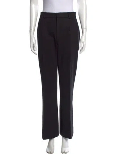 Pre-owned Victoria Beckham Straight Leg Pants W/ Tags In Black