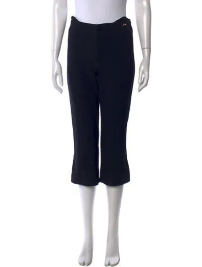 Pre-owned Victoria Beckham Straight Leg Pants W/ Tags In Black