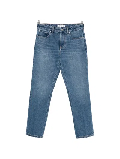 Victoria Beckham Straight-leg Jeans In Blue