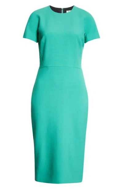 VICTORIA BECKHAM VICTORIA BECKHAM STRETCH CREPE SHEATH DRESS
