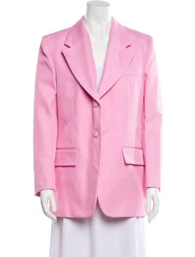 Pre-owned Victoria Beckham Striped Blazer W/ Tags In Pink