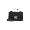 Victoria Beckham Structured Shoulder Bag With Elegant Hardware In Black