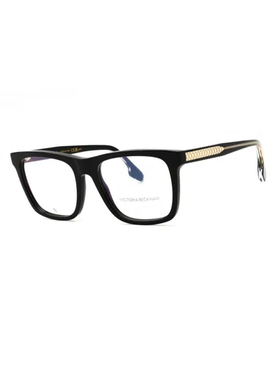 Victoria Beckham Stylish Rectangular Eyeglasses For Women In Black