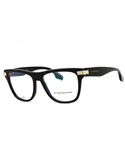 Victoria Beckham Stylish Rectangular Eyeglasses For Women In Black