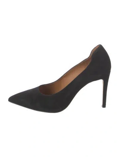 Pre-owned Victoria Beckham Suede Pumps In Black