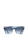 Victoria Beckham 57mm Modified Rectangular Sunglasses
