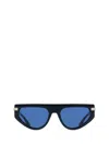 Victoria Beckham 56mm Tea Cup Sunglasses In Blue