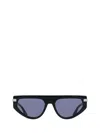 Victoria Beckham Geometric-frame Sunglasses In Black