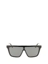 Victoria Beckham Black Acetate Sunglasses In Black