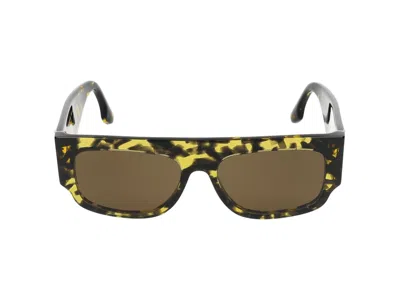 Victoria Beckham Sunglasses In Black Yellow Havana