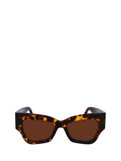 Victoria Beckham Sunglasses In Brown