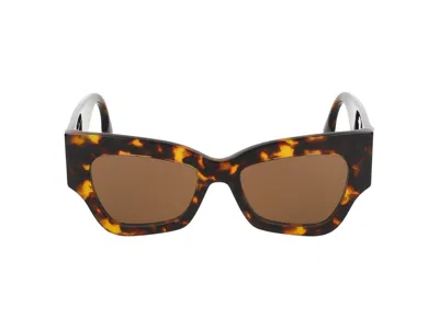 Victoria Beckham Sunglasses In Dark Havana