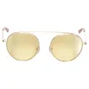 Victoria Beckham Sunglasses In Gold