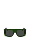 Victoria Beckham Vb Monogram 51mm Rectangular Sunglasses In Multi