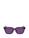 Victoria Beckham Purple Injected Sunglasses In Purple