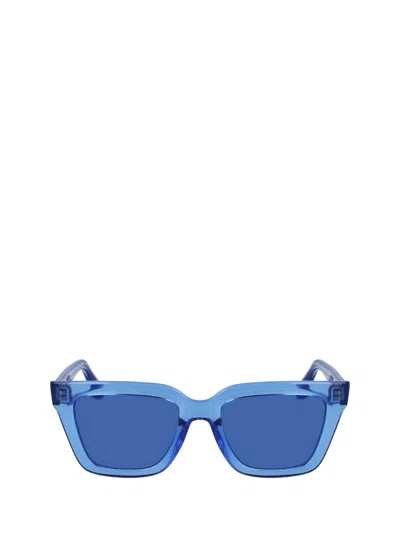 Victoria Beckham Sunglasses In Teal Blue