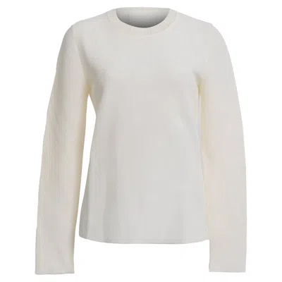 Victoria Beckham Sweater In White Viscose