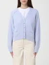 Victoria Beckham Sweater Victoria  Woman Color Grey In Blue