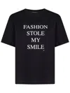 Victoria Beckham Slogan Printed Organic Cotton T-shirt