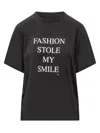 Victoria Beckham Slogan Printed Organic Cotton T-shirt
