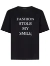 Victoria Beckham Slogan Printed Organic Cotton T-shirt