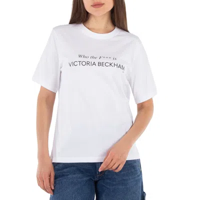 Victoria Beckham T-shirt In Yellow