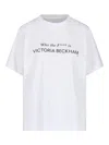 VICTORIA BECKHAM T-SHIRT STAMPATA